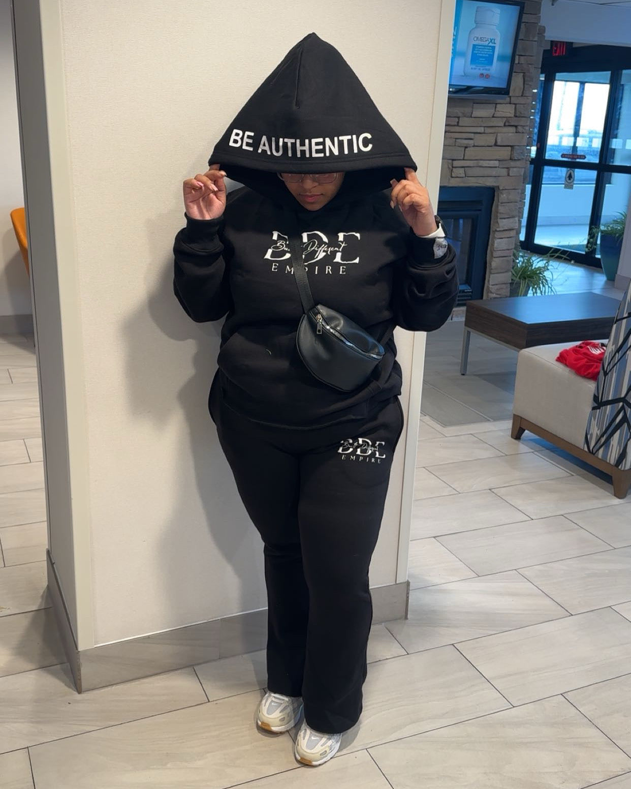 BDE Black Sweatsuit