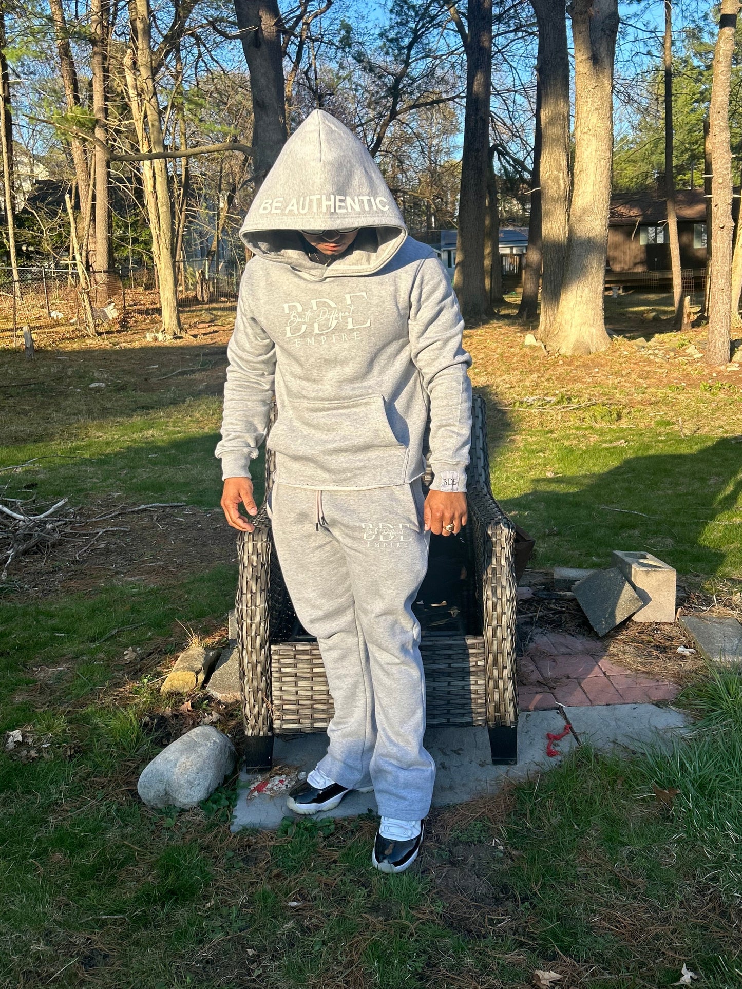 BDE Gray Sweatsuit